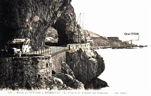 Djidjelli - Route de Bougie - Au fond le Titan